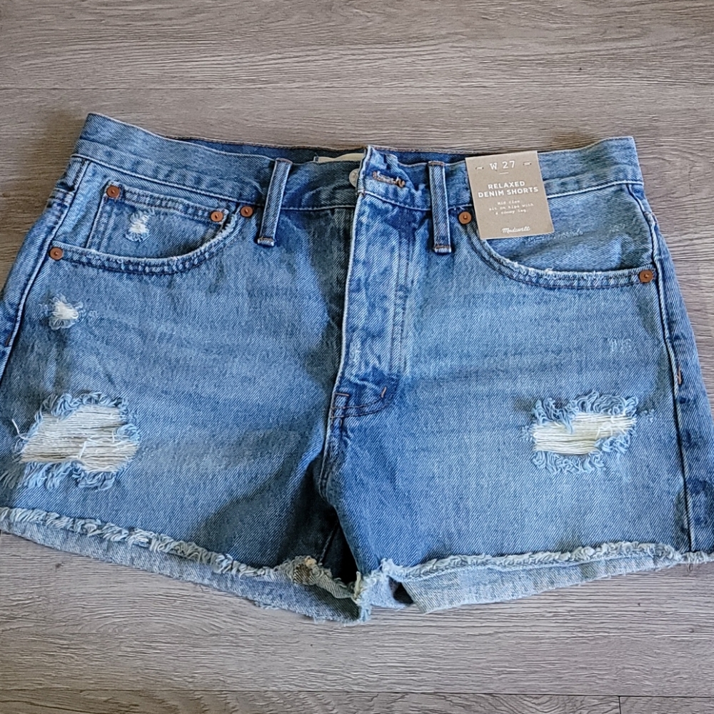 Madewell Relaxed Denin Short